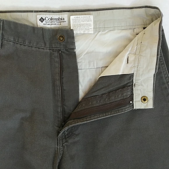 Columbia Cargo Outdoor Recreational Pant 32 x 30 Gray - Picture 12 of 16